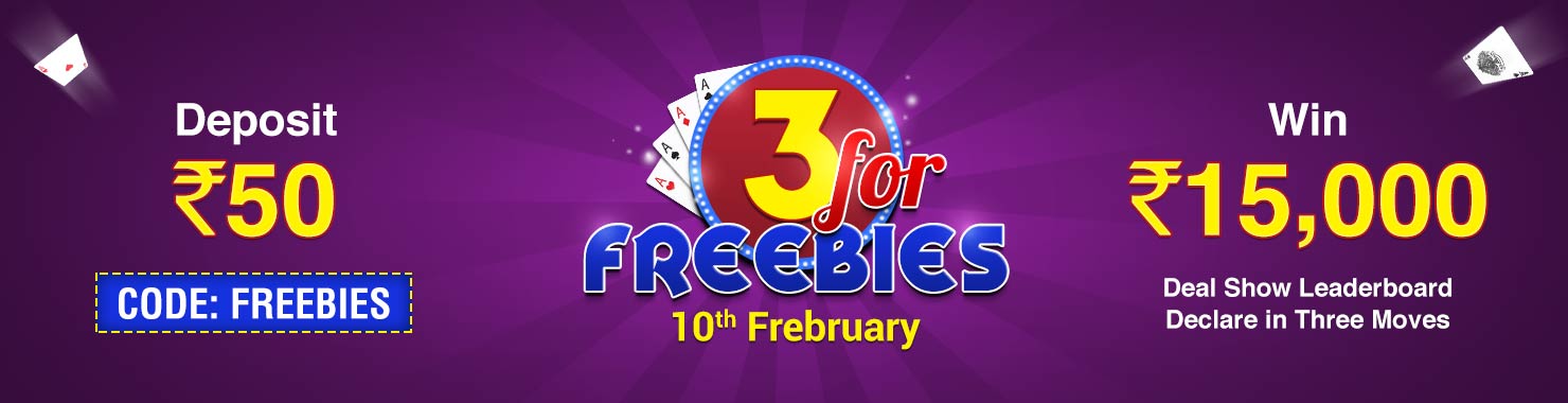 3 for Freebies Leaderboard
