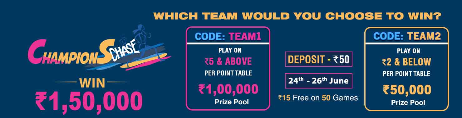 Champions Chase Double Leaderboard Contest