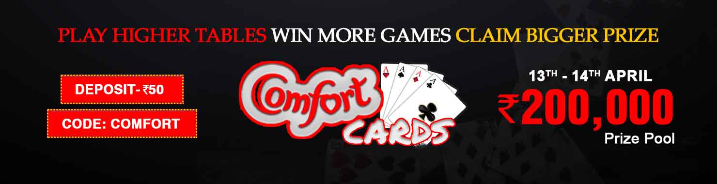 Comfort Cards Winner Bonus Contest