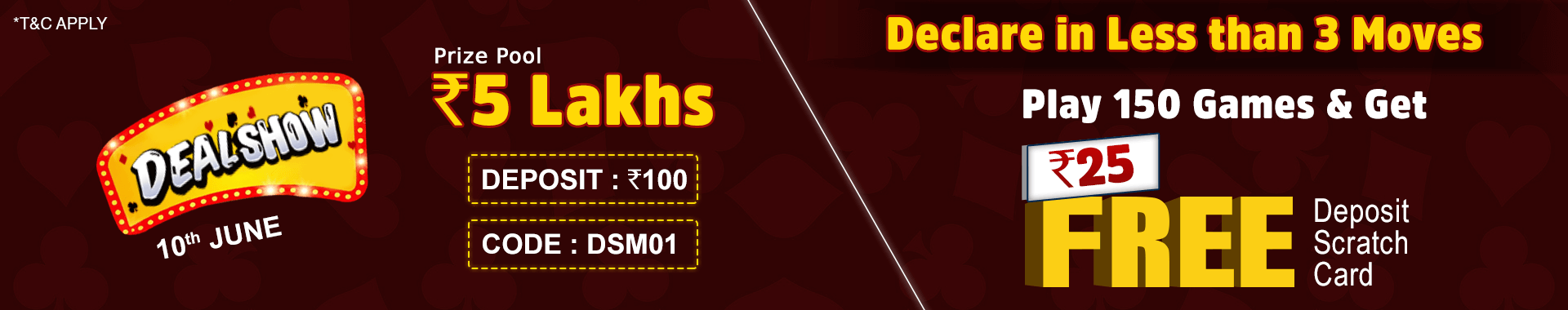 Deal Show Leaderboard