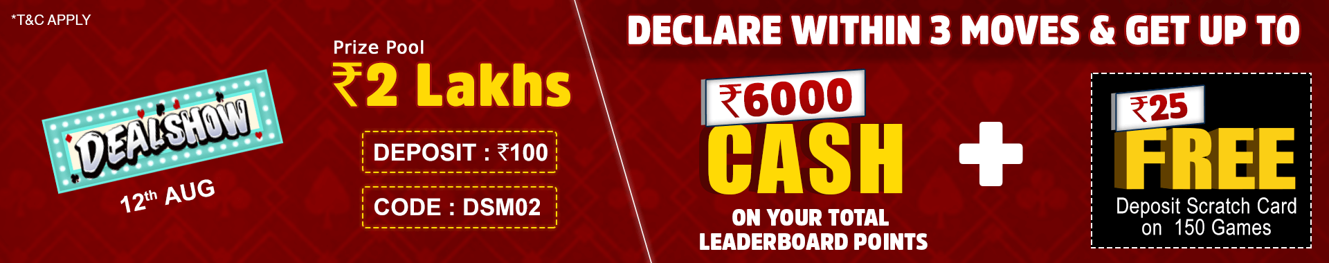 Deal Show Leaderboard