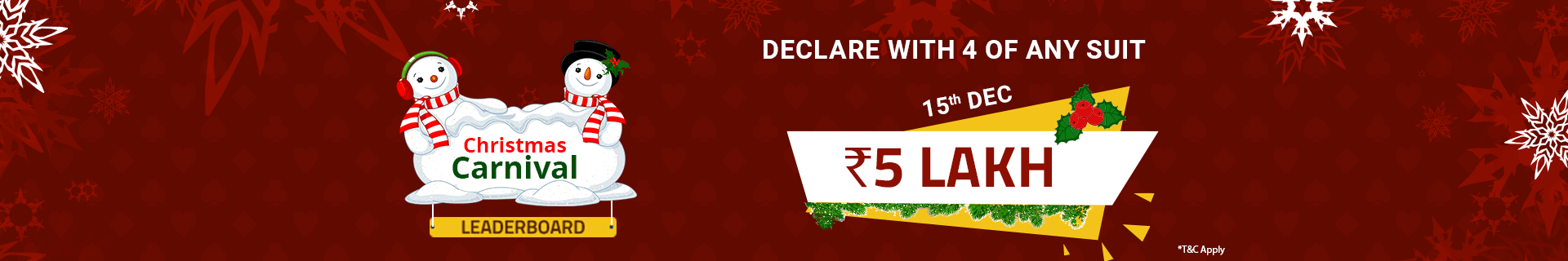 Rummy Leaderboard Contest