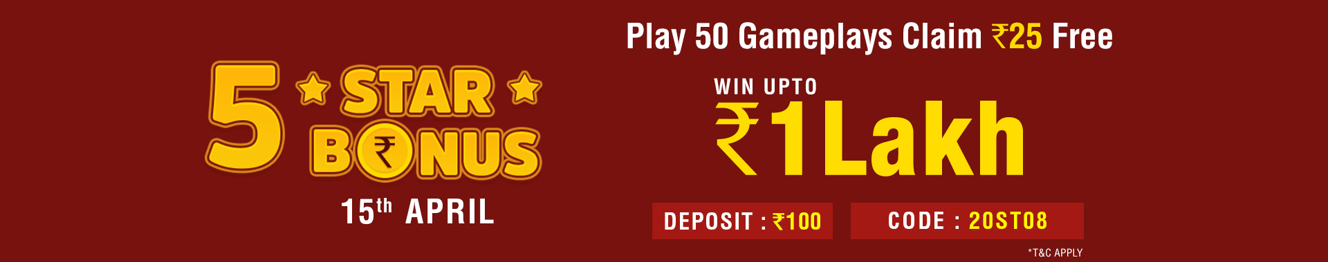 Five Star Winner Contest
