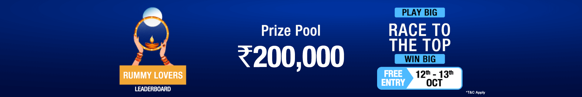 Rummy Leaderboard Contest Game Play