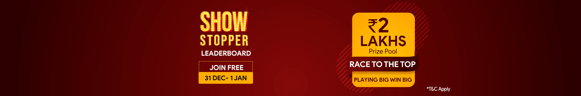 Rummy Leaderboard Contest Game Play