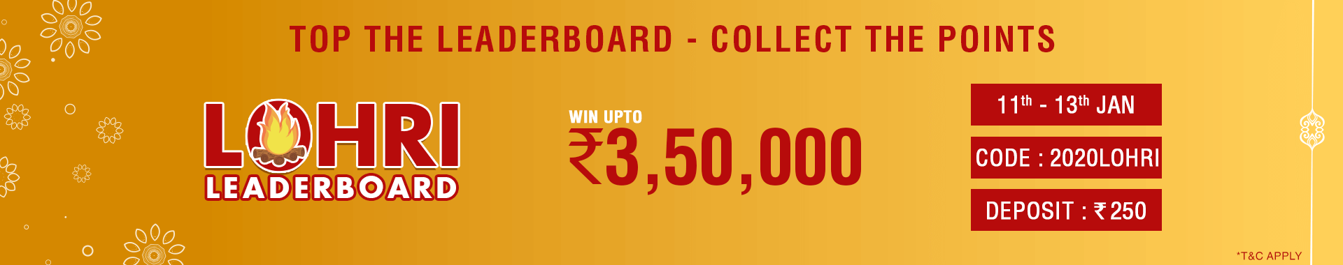 Vip League Leaderboard Contest