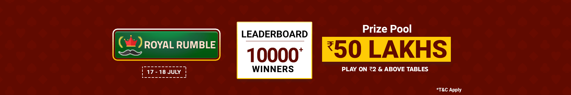 Rummy Leaderboard Contest