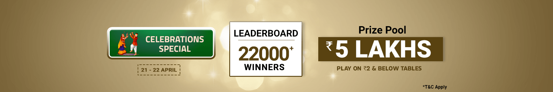 Rummy Race Leaderboard Contest