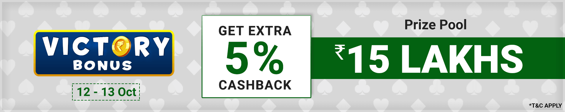 Victory Bonus Winner Cash Back Contest
