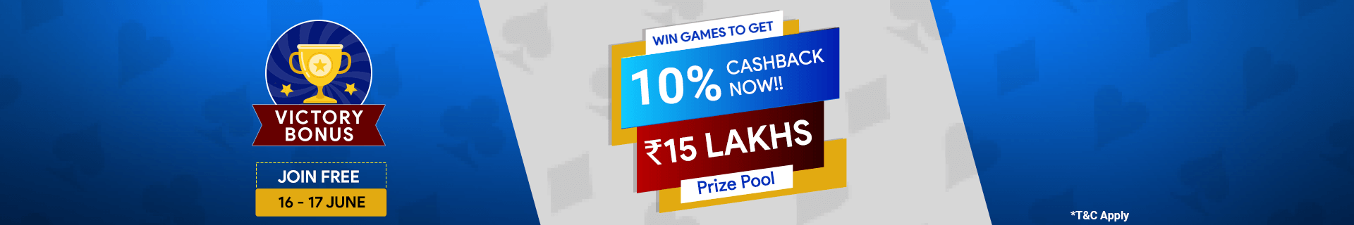 Victory Bonus Winner Cash Back Contest