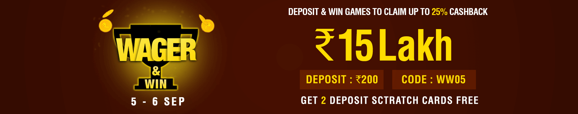Wager and Win Contest